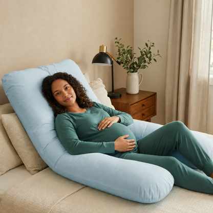 ZenMom - Almohadón Ergonómico de Embarazo y Lactancia