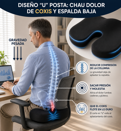 ErgoComfort Seat - Asiento Ortopedico